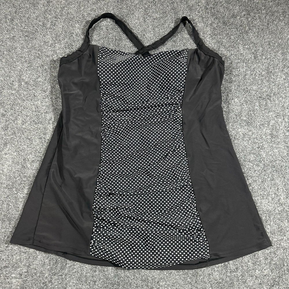 Marilyn Monroe Black and White Polka Dot One Piece Swimsuit